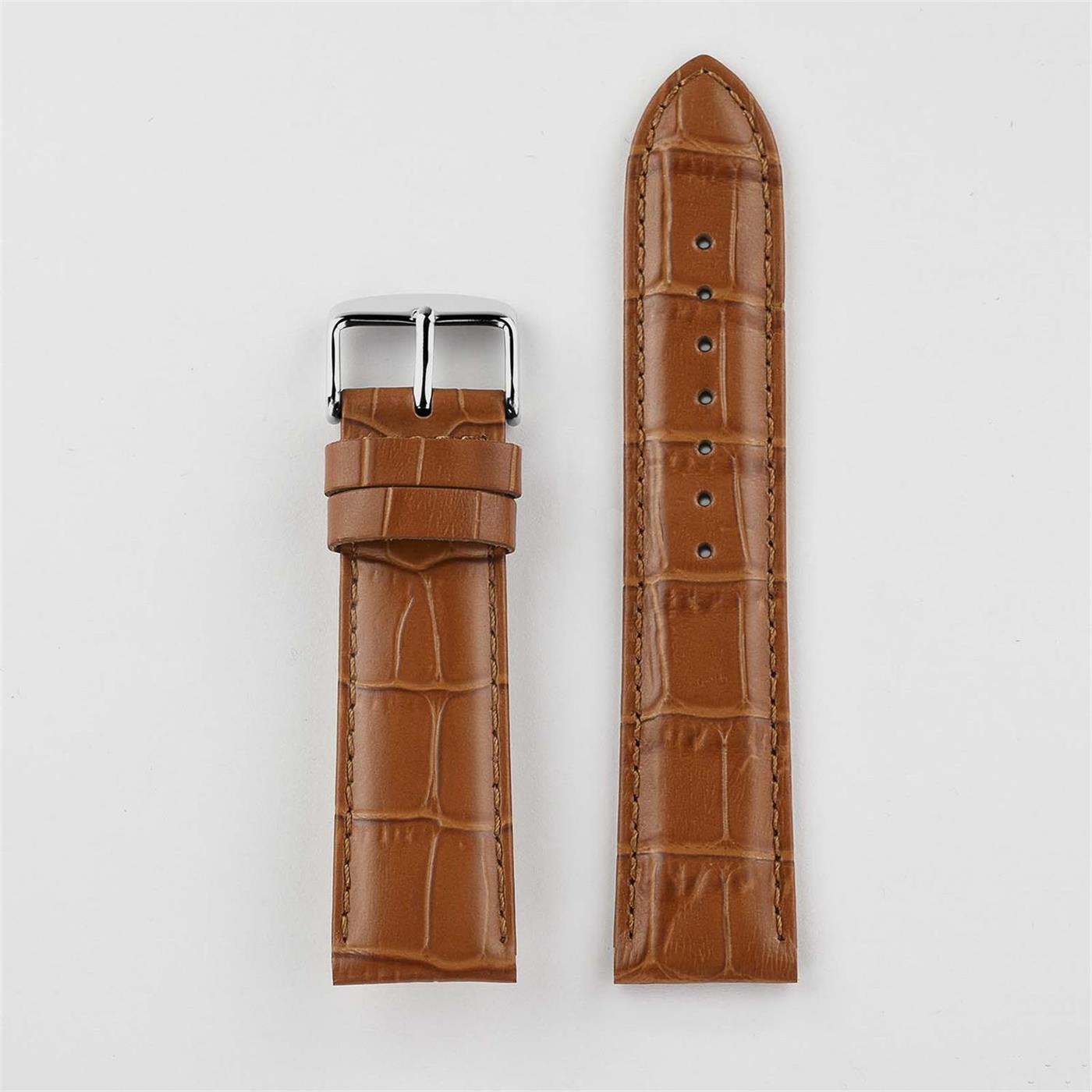 Crocodile Pattern Watch Strap