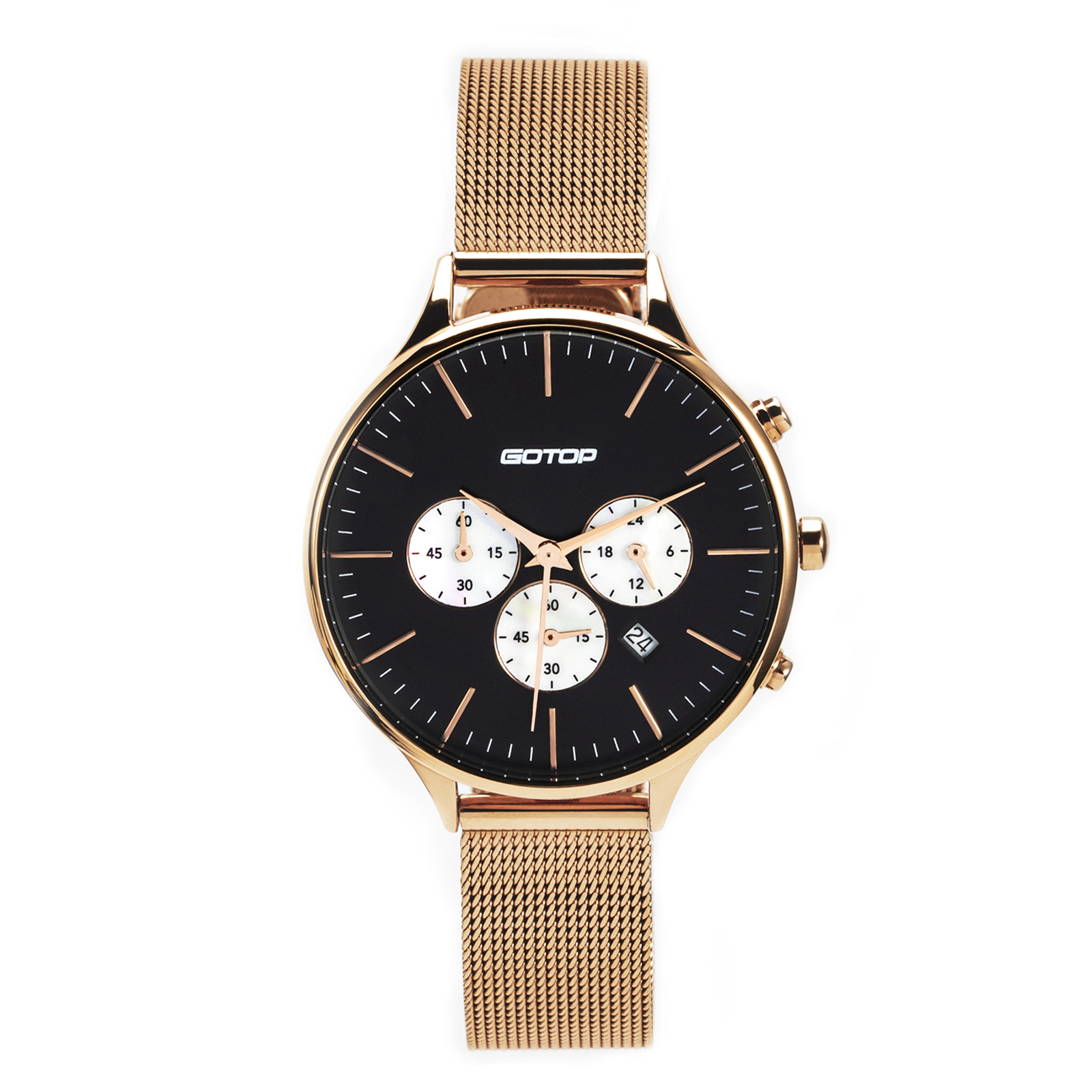 Chronograph Function & Charming Design Ladies Watch