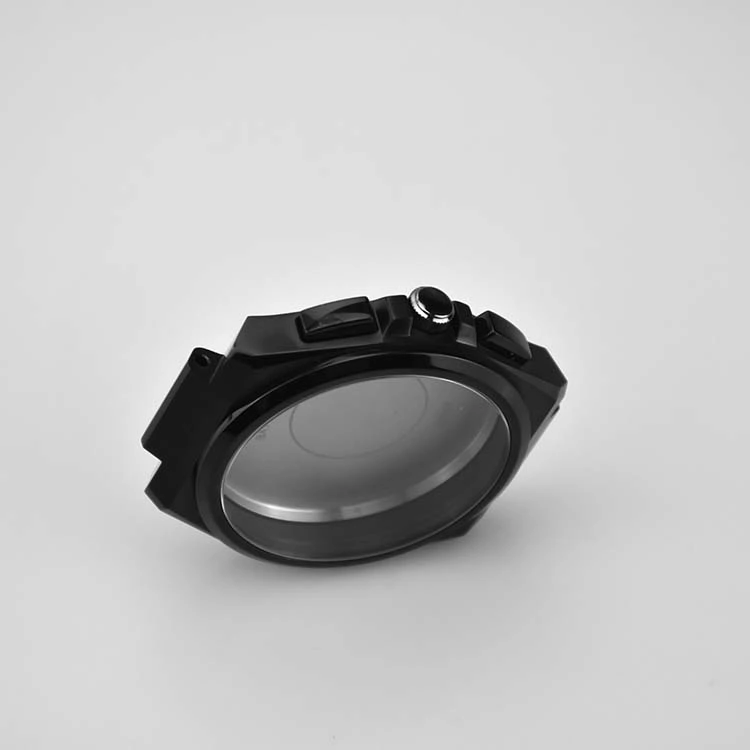 Stainless Steel Watch Case with Polished Bevel