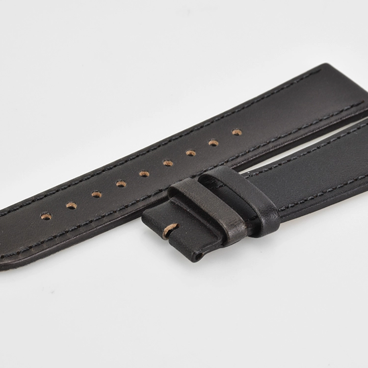 20*18MM 75*120MM 4*3MM Italian Genuine Leather Watch Strap