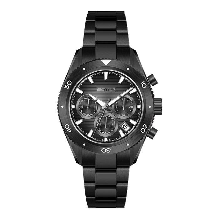 CA-1676(JHBY-2)-1 41mm*47.66mm Stainless Steel 316L Men Watch