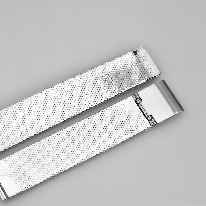 WS091 16MM 68*108MM Silver Watch Strap