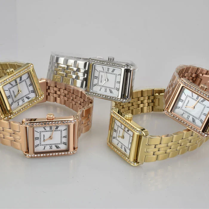 Square Retro Women's Watch Timelessly Elegant Luxuriously Crafted with a Vintage Charm