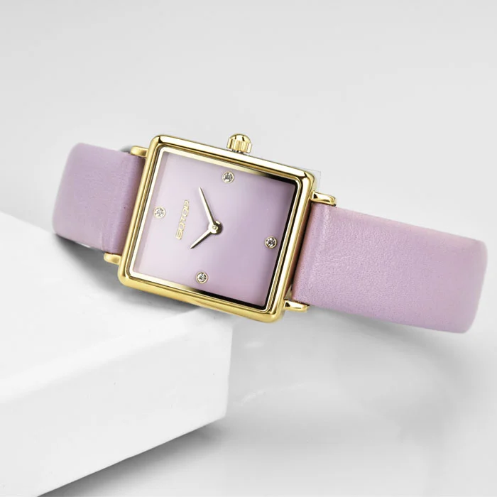 Vintage Waterproof Stainless Steel Quartz Ladies Fashion Diamond Minimalist Luxury Watch For Women