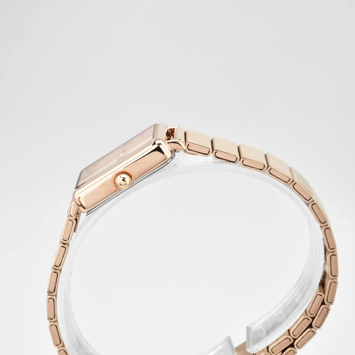 Vintage Waterproof Stainless Steel Quartz Ladies Fashion Diamond Minimalist Luxury Watch For Women