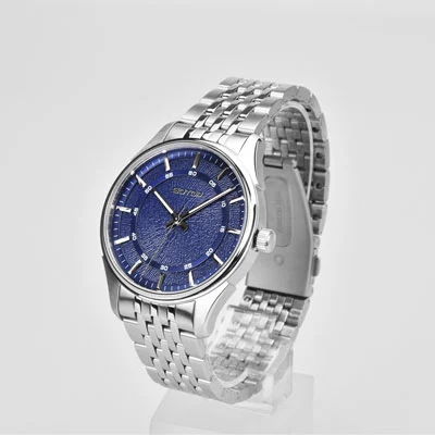 Luxurious Stainless Steel Men's Watch Sophisticated Durable and Elegant Design for Gentlemen